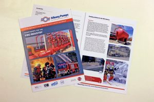 Albany Pumps Fire Specification Brochure