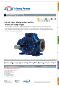 Lobe Pump Brochure