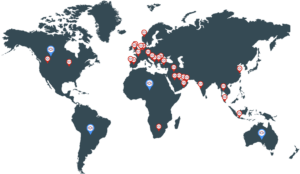 Global Map of Albany Pumps Distributors