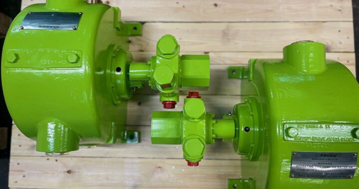 Twin foam concentrate pumps